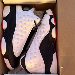 Jordan 13 size 6y good condition with the box